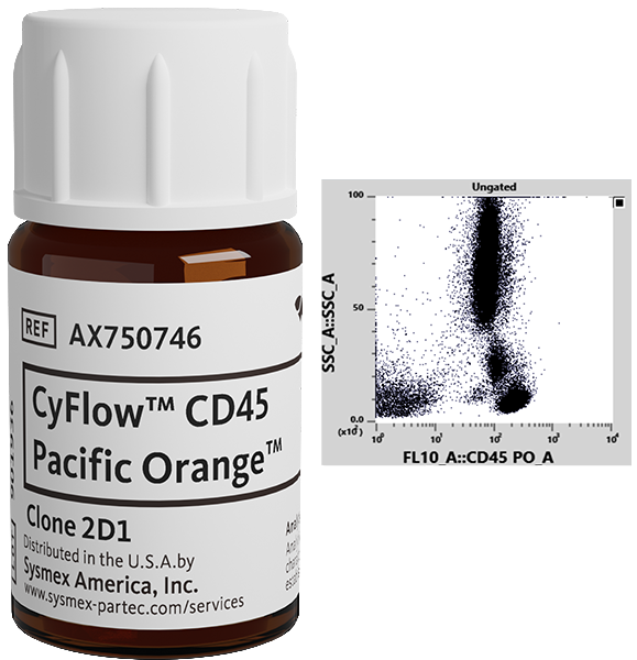 AMA様 CyFlow™ CD45 Pacific Orange™ | Sysmex America